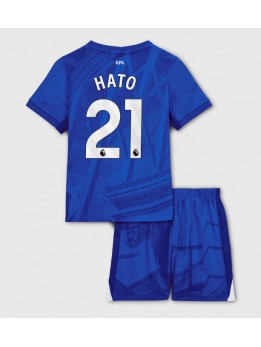 Billige Chelsea Jorrel Hato #21 Hjemmedraktsett Barn 2025-26 Kortermet (+ Korte bukser)